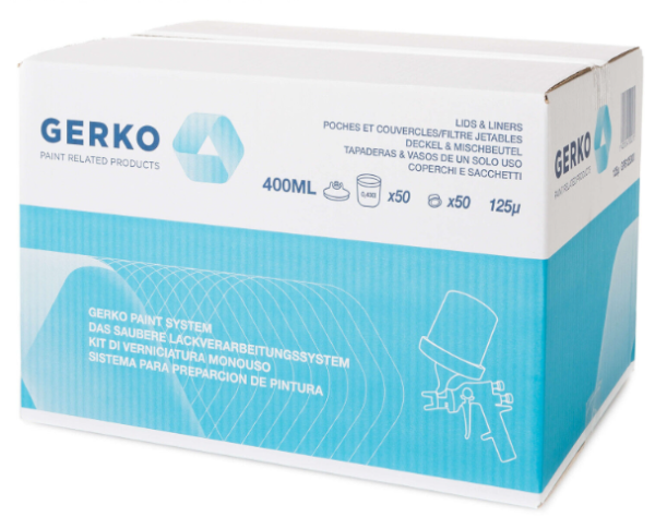 Gerko Paint System 125µm 400ml - 50 Sets